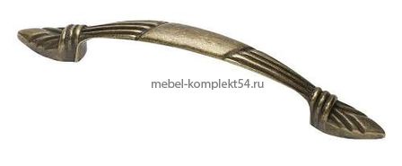 Ручка VINCENZA, 96мм старое золото