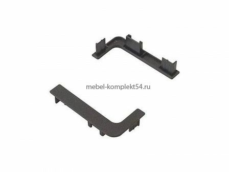Комплект открытых заглушек для 80/G1.2AL.09, черный L