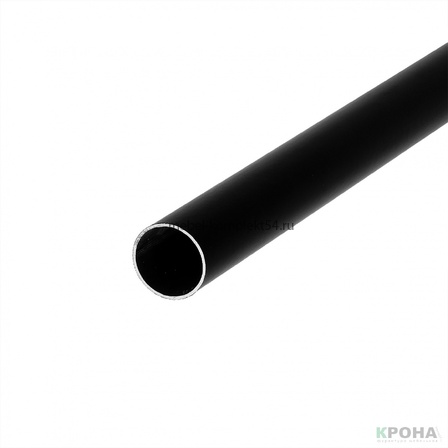 Труба 3м хром, d=25/t-0,8мм, ЧЁРНАЯ