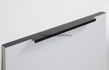 Мебельная ручка RAY RT109BL.1/000/400, черный матовый