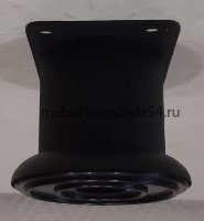 Опора 1031 Н-60мм ЧЁРНЫЙ муар (площадка S=1.5мм)