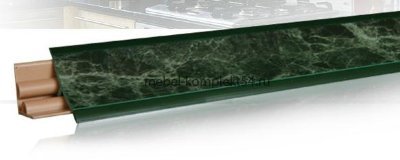 Плинтус  LB-23 3м камень зеленый 668
