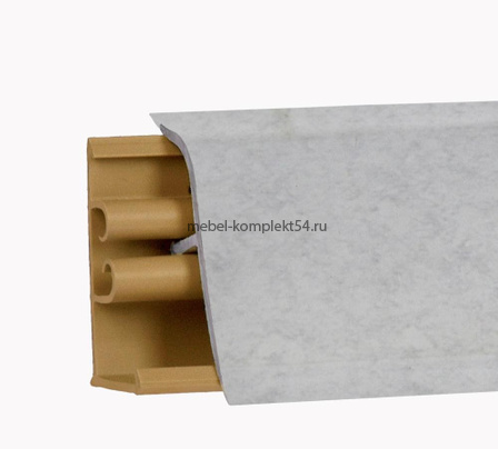 Плинтус LB38 3м бриллиант белый, 036