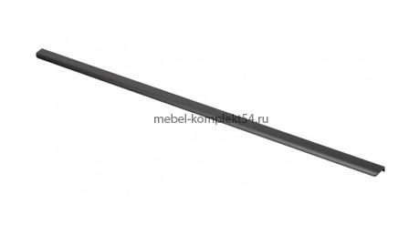 Ручка мебельная HEXA 1200мм, черный матовый