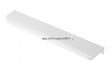 Ручка мебельная HEXA 160/190мм, белый матовый