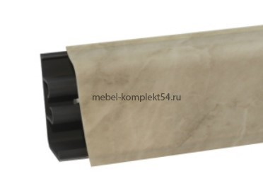 Плинтус LB38 3м мрамор бежевый светлый, 016