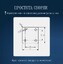 Ножка мебельная RONDA Simple h-150, черный матовый (под заказ)