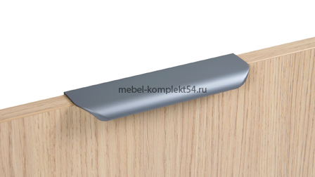 Мебельная ручка MONTE RT110GR.1/128/150, серый матовый 