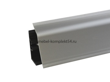 Плинтус LB38 3м алюминий, 013