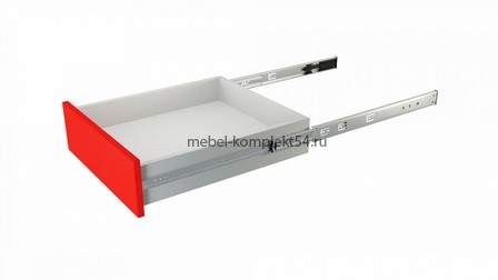 Направляющие шариковые Боярд 450мм Н45 PUSH+SOFT CLOSING