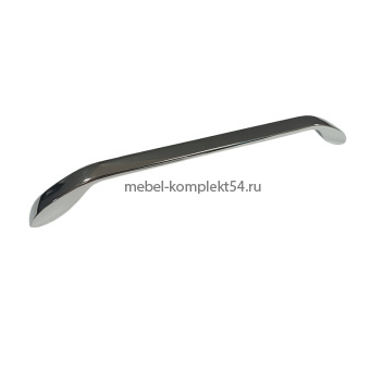Ручка-скоба мебельная 9455, 224, хром