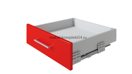 Направляющие SB18 Старт Боярд 450 мм Н45 боковина прямая 86мм, серый