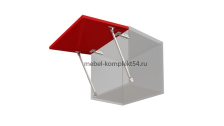 Газ лифт с фиксацией положения 100N