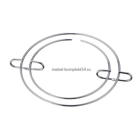 Держатель бокалов круглый, Д320 Ш255 В33, хром MX-054