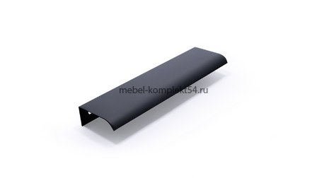 Ручка торцевая 160/200 мм, черный матовый