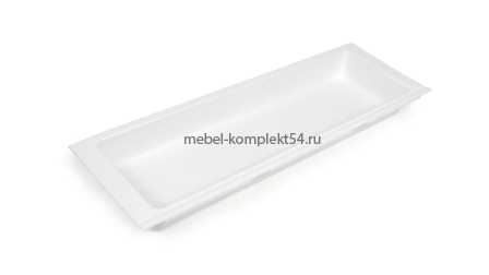 PC/12 Поддон пластиковый 157*480, белый