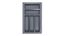 PC/14 Поддон пластиковый 292*480, графит